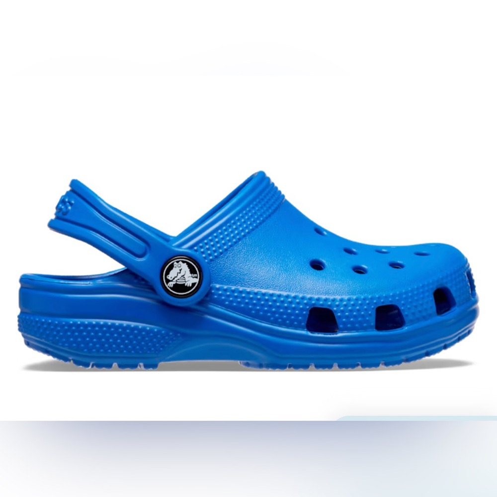 Crocs Toddler Kids Classic Clogs Size 8 Color Blue.In excellent clean condition.